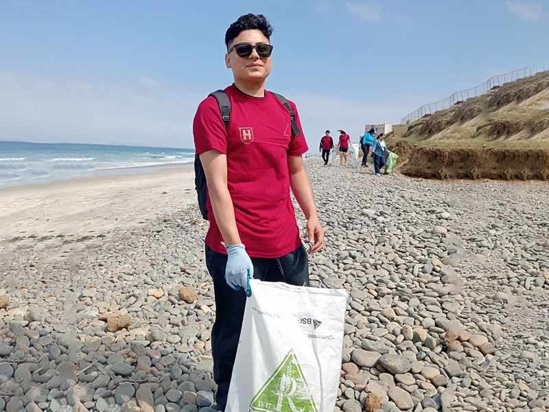 Estudiante y miembro del programa de responsabilidad social Humanitas